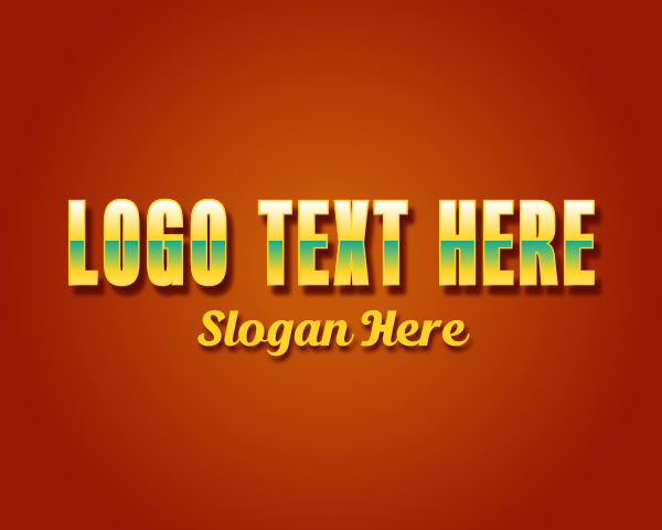 Vivid Retro Typography Studio